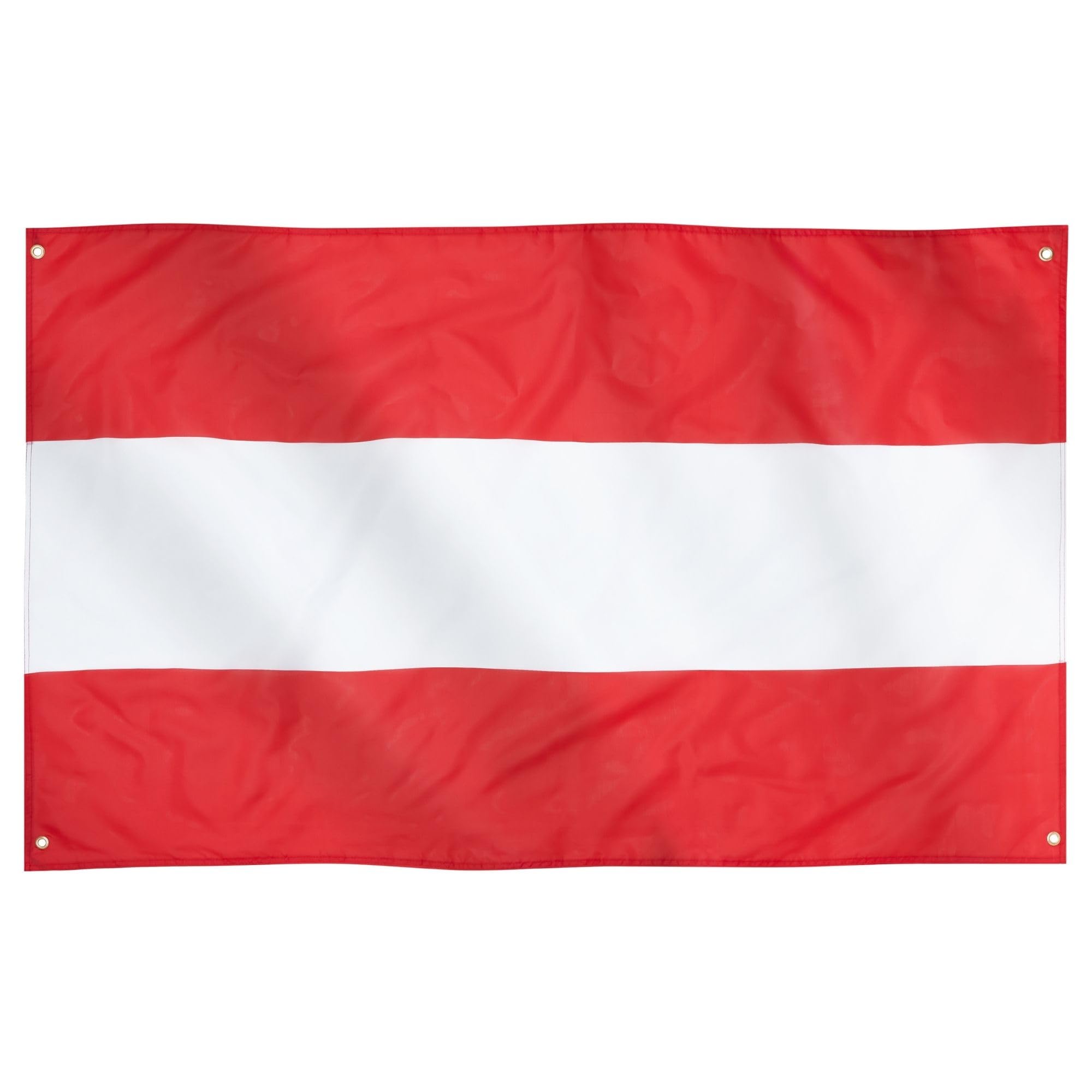 Runesol Austria flag, 91x152cm, 3ft x 5ft, 4 Grommets, Eyelet In Every Corner Austrian Flag, Österreich, Österreich-Flagge, Premium Flags, Inside, Outside, Epiphany — image 1