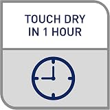 Dulux Quick Dry Gloss Paint Pure Brilliant White 2.5L Interior Exterior Wood view 3
