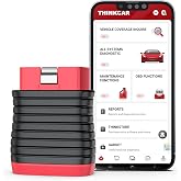 THINKCAR THINKDIAG BD6 OBD2 Scanner Bluetooth,Wireless All System Code Reader Diagnostic Tool for iOS &amp; Android,5+ Hot Reset Bluetooth OBD2 Scanner for Car Check Engine Light, Lifetime Free Update