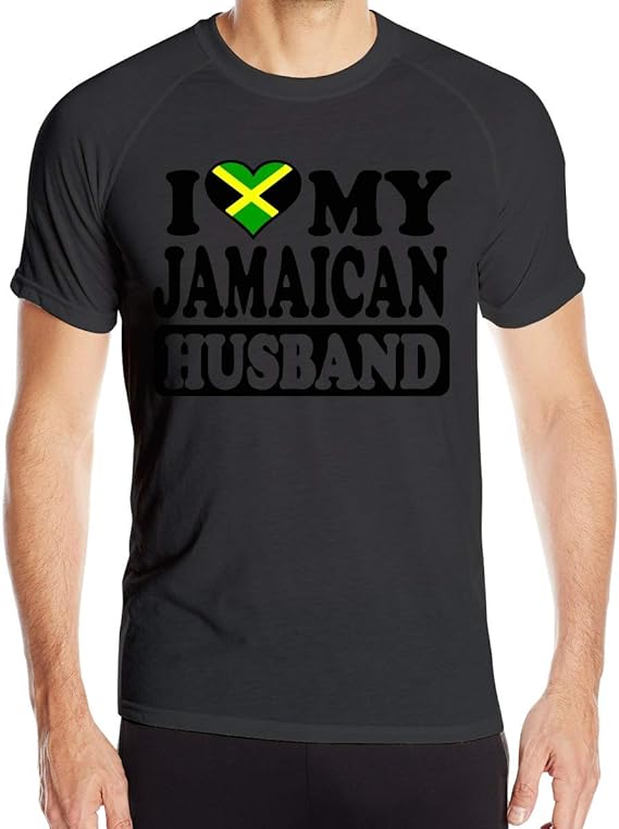 Amazon Co Jp ジャマイカの夫ジャマイカの旗メンズ半袖シャツクイックドライサイクリングトップス 服 ファッション小物