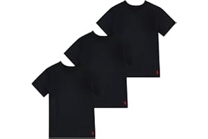 POLO RALPH LAUREN Boys' Multi-Pack Short Sleeve Undershirt