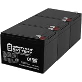 Mighty Max Battery 12V12AH F2 Battery for Razor Dirt Rocket SX500-15128101 - 3 Pack