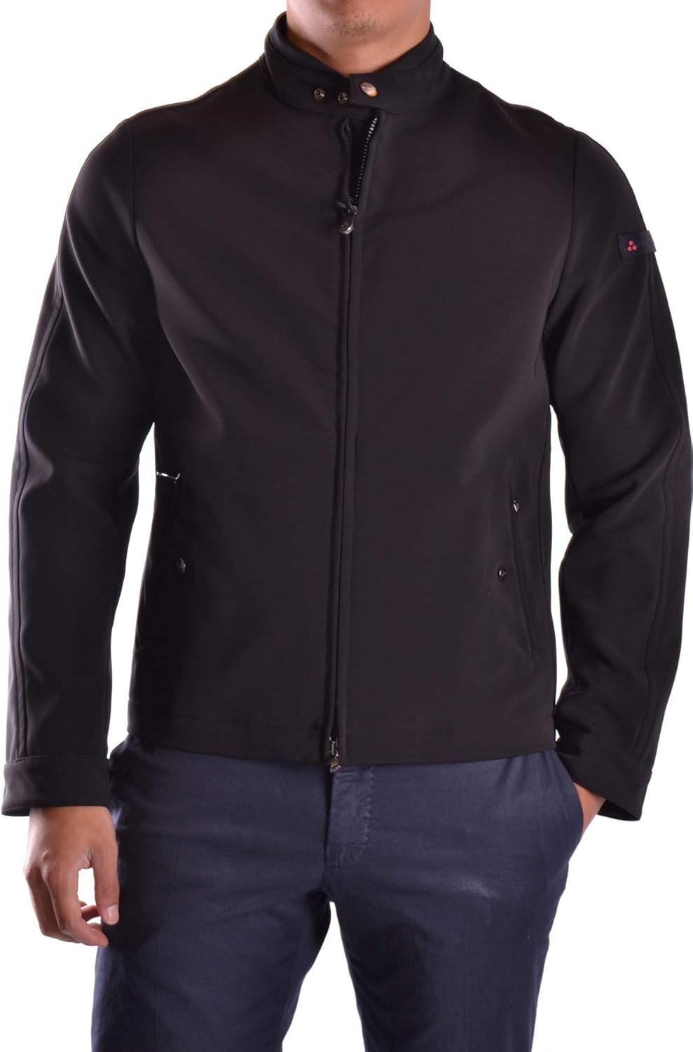 Peuterey Menâs Softshell Turtle Neck Jacketâ Outdoor and Windproof Ski Jacket â Padded Thermal 