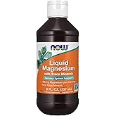 NOW Supplements, Liquid Magnesium with Trace Mineral, Nervous System Support*, 8-Ounce
