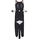 Funny Cat Hand Towels - Cute Decorative Washcloths & Face Towels, Super Absorbent & Soft - Mothers Day, Easter, House Warming & Birthday Gifts for Women Cat Lovers