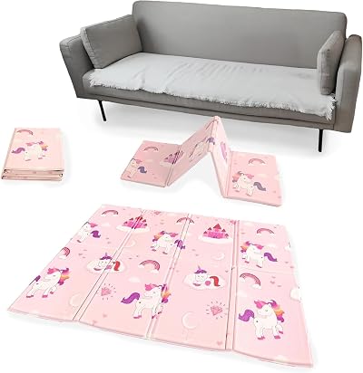 KandyToys Sea Life Foldable Baby Play Mat 120x90cm 10mm Thick XPE