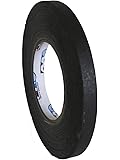 Pro Gaff / Gaffers Tape .5, 1, 2, 3, & 4 Inch Widths X Variable Lengths, 2 Inch, Black