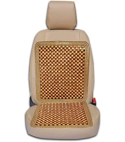 Aazon.co: HJJKKH Natural Wood Beaded Seat At, Suer Office Chair - View #7