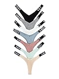 Verdusa Women's 7Pcs G String Thongs Cheeky Low
