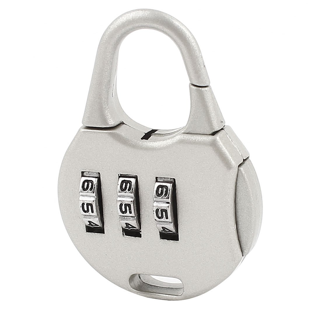 Sourcingmap Luggage 3 Digits Security Password Combination Padlock Light Khaki