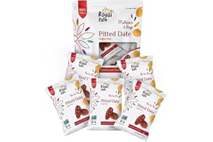 Pitted Dates On-The-Go - Multipack | Royal Palm | 16oz | 2oz x 8 | 100% Natural | NO Added Sugar | Non GMO | Kosher