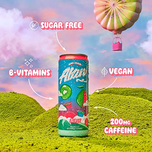 Alani Nu SugarFree Energy Drink, PreWorkout Performance, Kiwi Guava