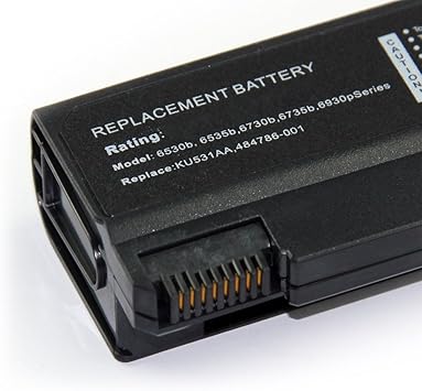 Amazon Com Super Capacity Li Ion Battery For Hp Compaq 6530b 6535b 6730b 6735b Series Fits Hstnn Ib68 Hstnn Ib69 Hstnn Cb69 Hstnn Ub68 Laptops 4400mah 48whr 6 Cell By Brianydeal Computers Accessories