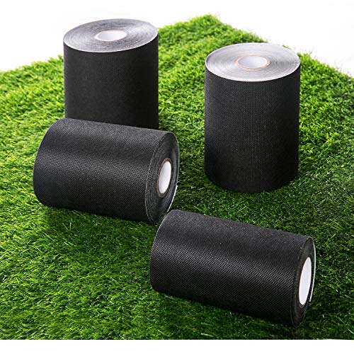 Rhomtree Artificial Grass Tape Self Adhesive Seaming Turf Tape Garden Lawn Mat Rug Jointing Synthetic Turf Seam Glue (6inch X 65.6feet(15CM X 20M))