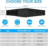 ACWOO Lower Back Support Belt Lumbar Brace with 6 Stays Size Small view 2