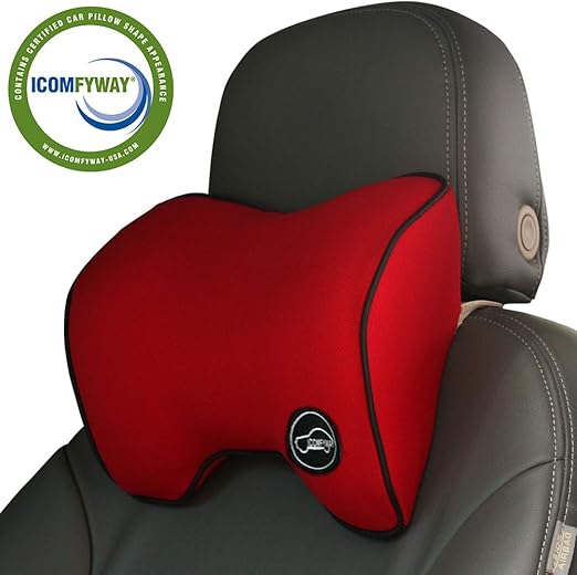 Amazon Com Icomfyway Car Neck Support Pillow For Driving Car