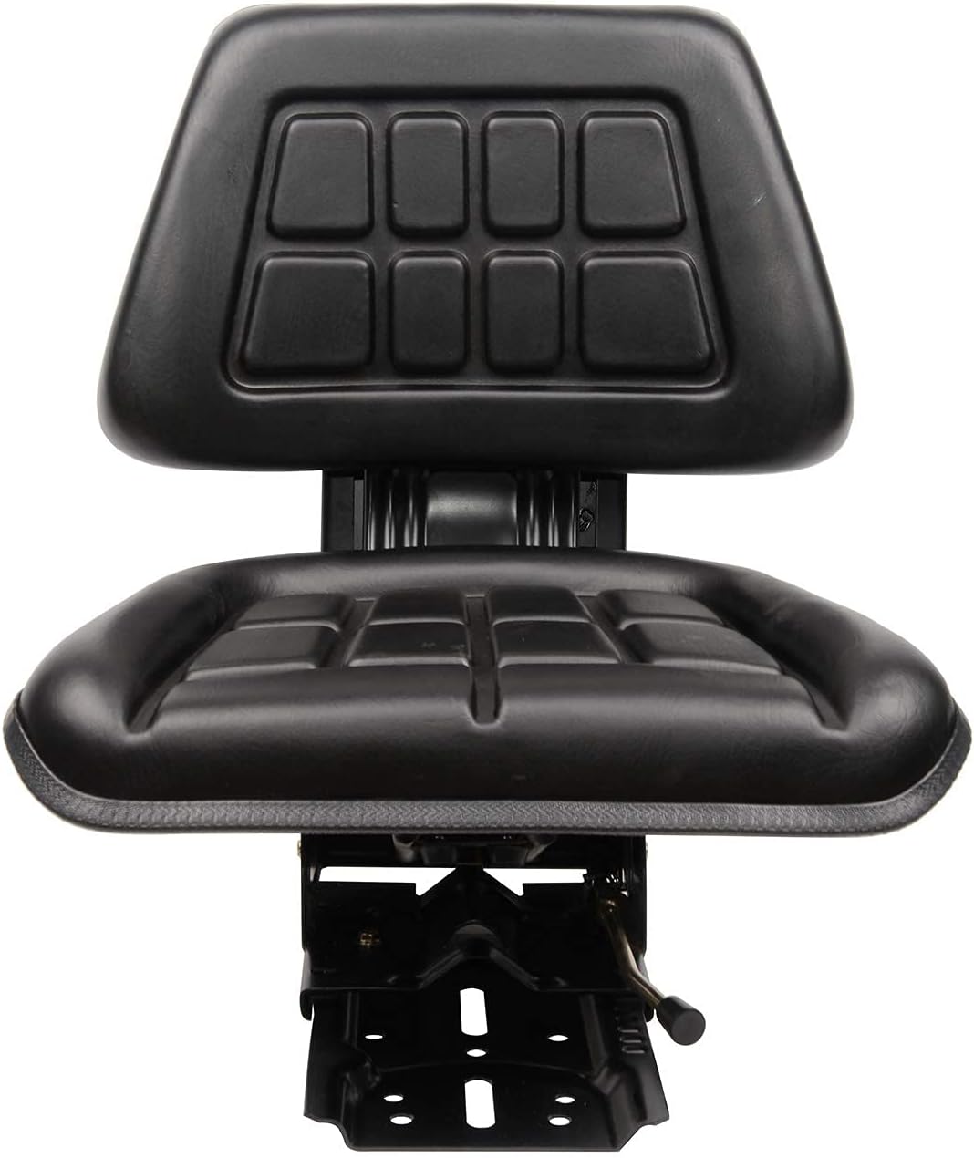Universal Tractor Suspension Seat Sliding Rails Adjustable,Waffle Style,Fits for John Deere,Ford/New Holland,Massey Ferguson,Kubota (Black): Kitchen & Dining