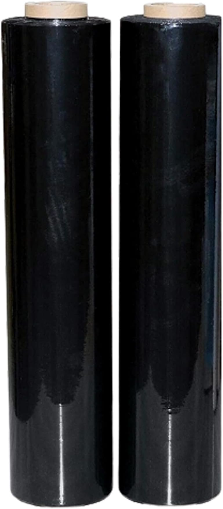 JeeJaan Black Pallet Wrap 400mm x 250m 20µm 2 Rolls Strong Stretch Film