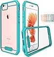 iPhone 6 Case, TOTU&reg; Ultra Slim [Crystal Clear] Panel Case with Rubber Bumper, Premium Hybrid [Shock Protection] Lightweight Protective Cover For iPhone6 (4.7" screen) - Light Blue/Sky Blue