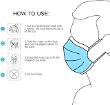 REQUISITE NEEDS 3 Ply Disposable Face Mask Blue Pack 100 Breathable view 4