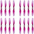 iFlight 16pcs 4inch Durable 2-Blades Propeller RC Drone Props CW CCW for FPV Drone Racing Quadcopter Frame Kit (Transparent Purple)