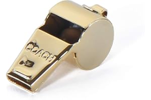 THE AMERICAN WHISTLE CORPORATION American Whistle Corporation Coach Whistle - 126 db Loud, Sharp Tone Whistles - Includes Lanyard and Safe-T-Tip - Made in America