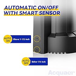 Acquaer 1/3 HP Automatic Submersible Water