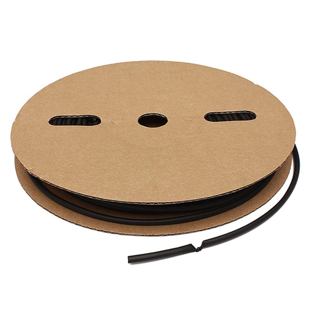 Gasea Diameter 3mm Polyolefin Heat Shrink 2:1 Tubing Length Electrical Sleeving Cable Wire Heatshrink Tube, 100Ft/ 30M