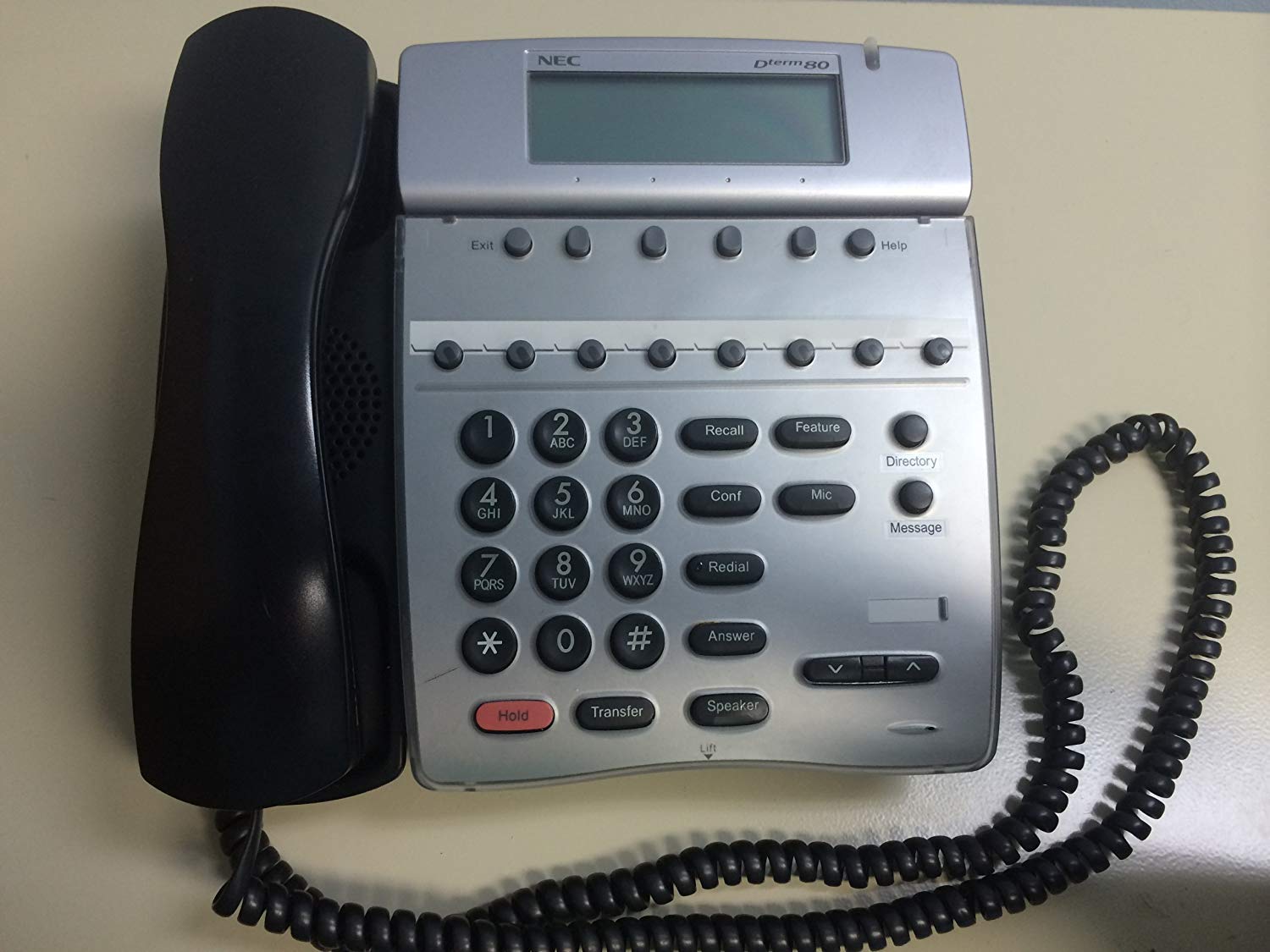 Amazon.com : NEC DTH-8D-2 Phone DTH-8D-2(BK) 780571 : Pbx Telephones And  Systems : Office Products