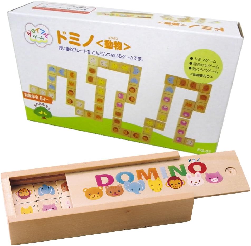 Amazon ドミノ 動物 ドミノ おもちゃ