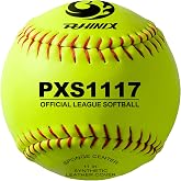 PHINIX Safety Softball Official Size and Weight for Training and Recreational Play 11" &amp; 12" Options