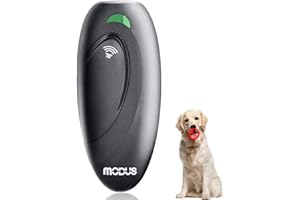BONSO Ultrasonic Dog Bark Deterrent Device,2 in 1 Anti-Barking Device,Barking Silencer Dog Training and Bark Control Device, Pet Corrector,Stops Bad Behavior,Alternative to Painful Dog Shock Collar