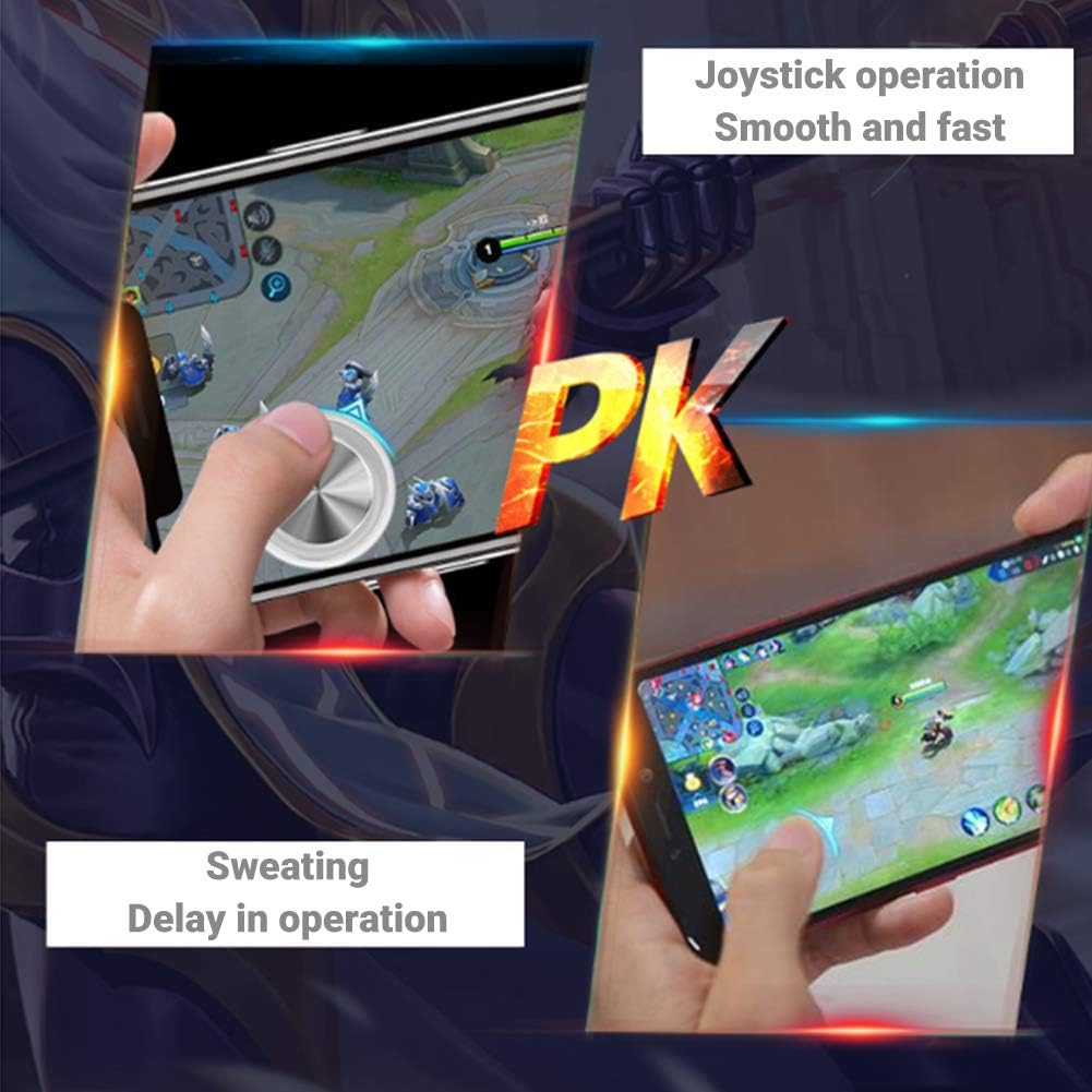Ozkak Mini Joystick for Phone Mobile Game Controller Universal 360 degrees for Android iOS Smartphone Tablet PC with Touch Screen - Image 3
