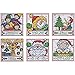 Tobin Holiday Tags Counted Cross Stitch Ornament Kit - Makes Set of 6