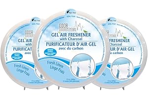 Odor Doctor Gel Air Freshener - Fresh Linen - 340g - Pack of 3