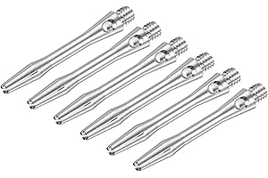 PATIKIL Dart Shafts Medium 2BA Thread Aluminum Dart Stems Dart Accessories Throwing Fitting for Steel Tip