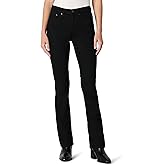 Amazon Essentials Women's Women's High Stretch Slim-Fit Mid-Rise Bootcut Jean