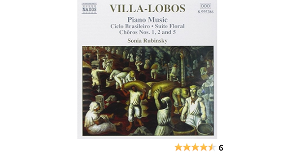 Villa Lobos Heitor Piano Music 3 Amazon Com Music
