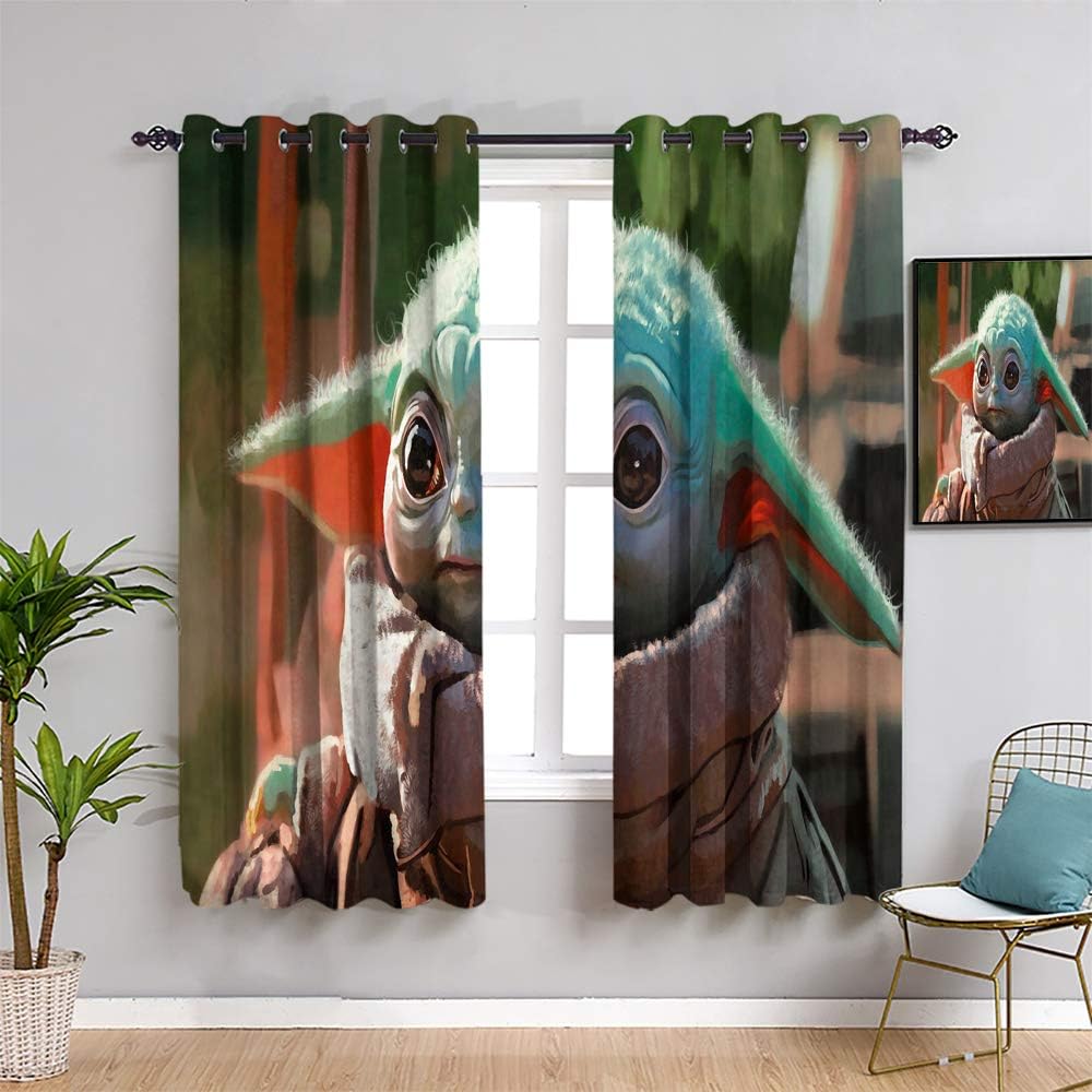 QIAOQIAOLO Star Wars Cortina de aislamiento para todas las estaciones