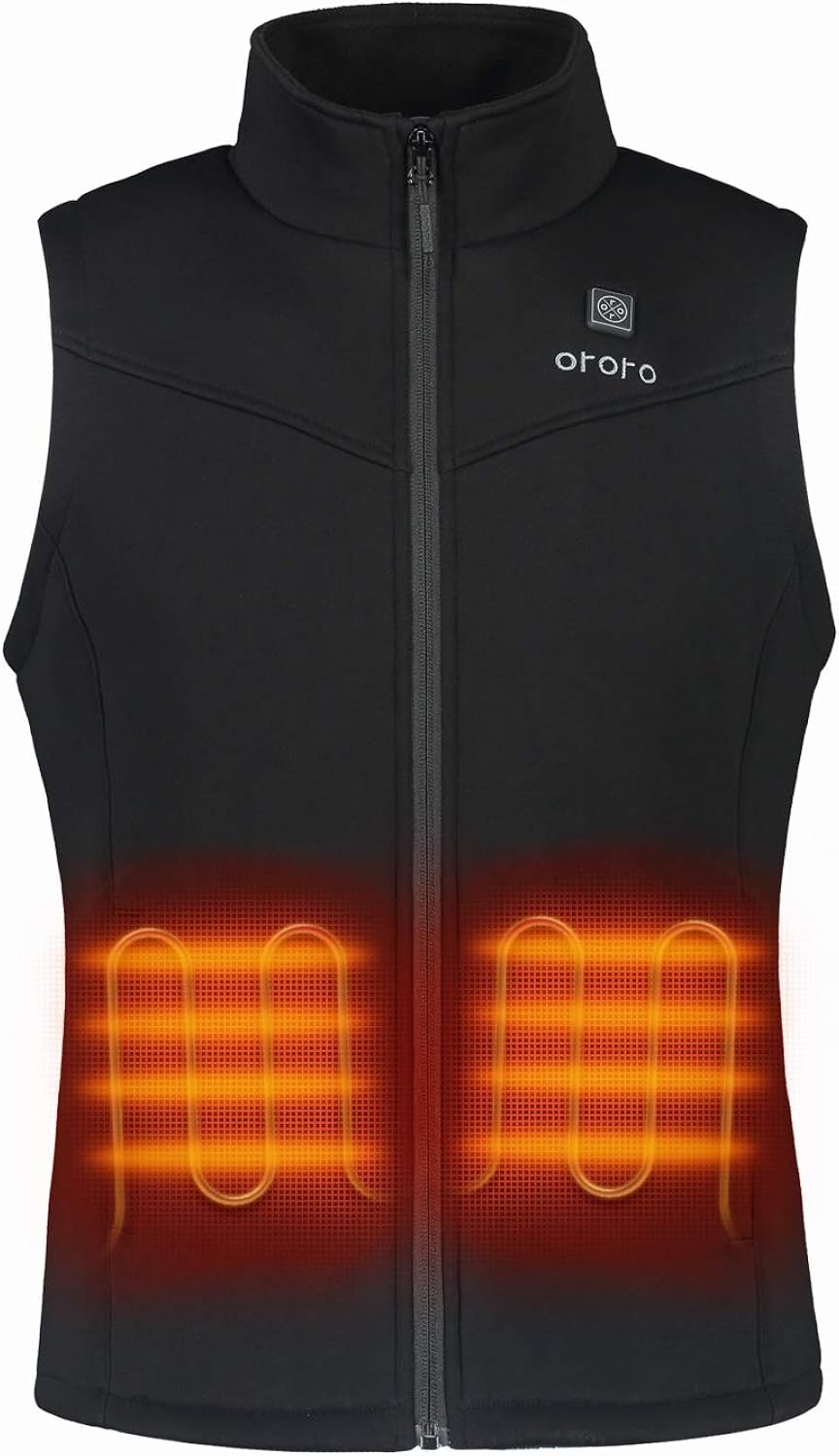 ORORO 2021 Women's Heated Vest with Battery - Electric Fleece Vest Base Layer at Amazon Women's 