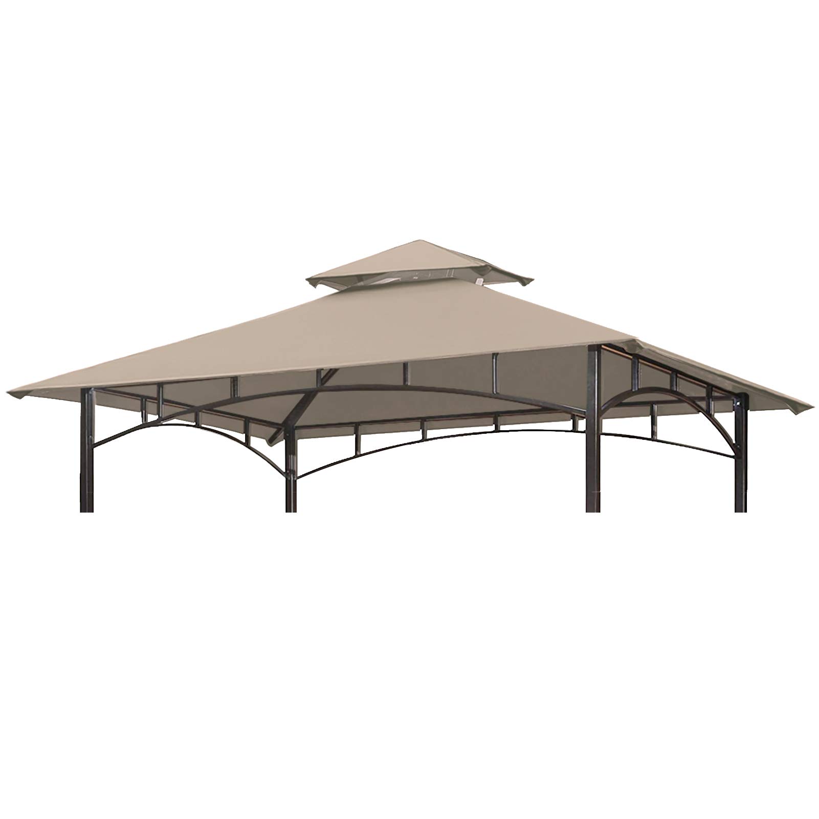 Photo 1 of Eurmax USA High Performance Grill Gazebo Canopy Replacement Cover 5x8 BBQ Gazebo Shelter Top?Beige