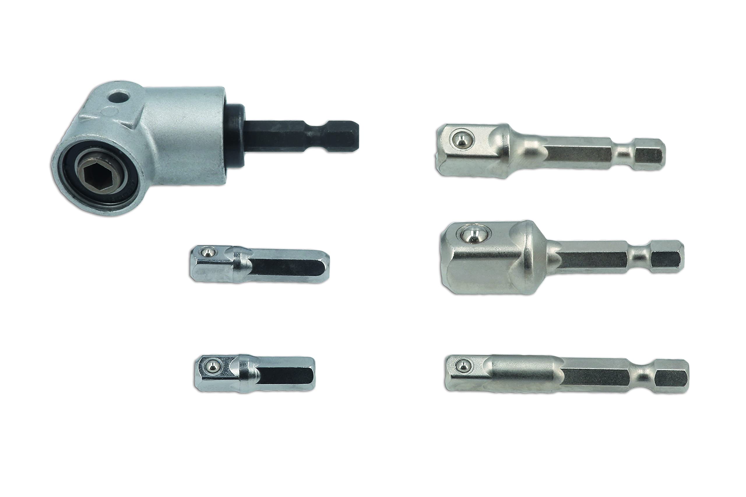 Laser 8441 Angled Drill Adaptor Set 6pc