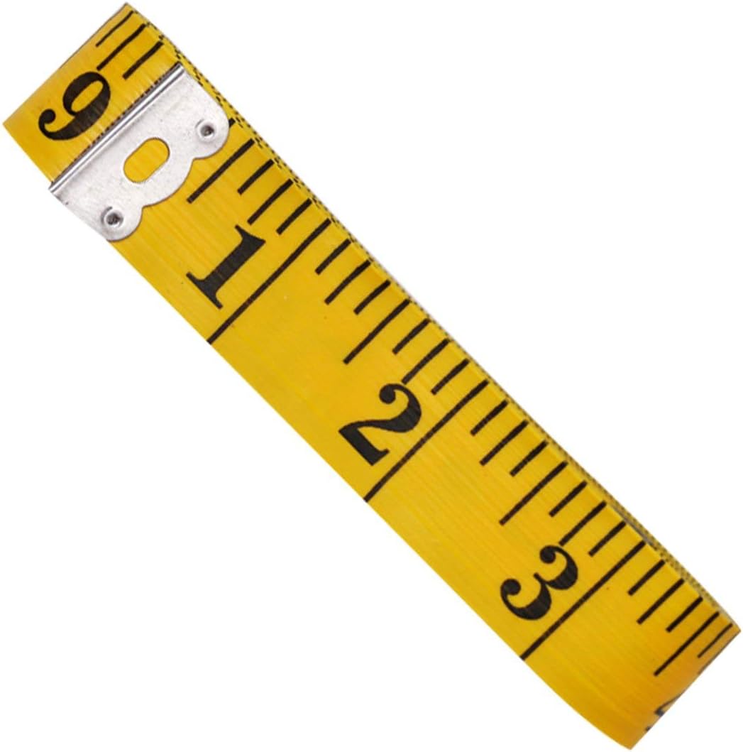 Napravi Rs Jaune Pgige Ruban A Mesurer En Cuir Jaune Grand Metre Metrique Pouce Doux Ruban A Coudre 300cm Loisirs Creatifs Metres A Ruban