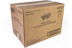 BFYSYO Schwans Tonys Pepperoni Par Baked Pizza, 6.25 Ounce -- 54 per case.