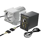 Bemonoc 6Watts Reversible AC Motor 110V 450RPM Gear