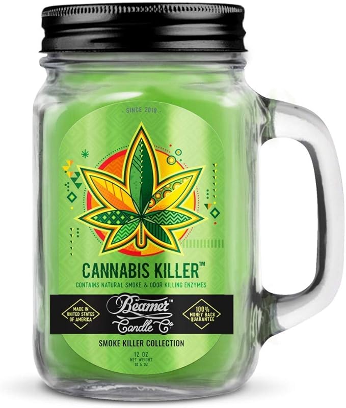 Amazon.de: Beamer Smoke Killer Collection 355ml Candle - Cannabis