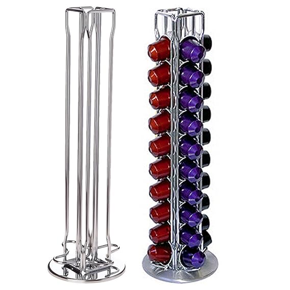 WSS - 40 pcs monodosis de café Nespresso Cápsulas de Café giratorio