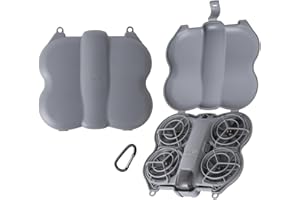 FSIDIWT Neo 2 Carrying Case, Portable Travel Case Protective Compact Storage Bag for DJI Neo 2 Drone Accessories (Grey)