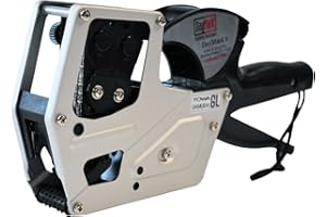 DayMark Safety Systems IT110776 Metal Date Coder DM4 SpeedyMark 4, 2-Line Marking Gun Labeler, Layout C