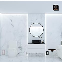 SleekLighting | Beveled Black Architecture Wall